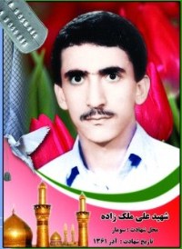 شهید علی اصغر ملک زاده