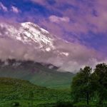 چشم انداز زیبای دماوند از روستای حاجی دلا